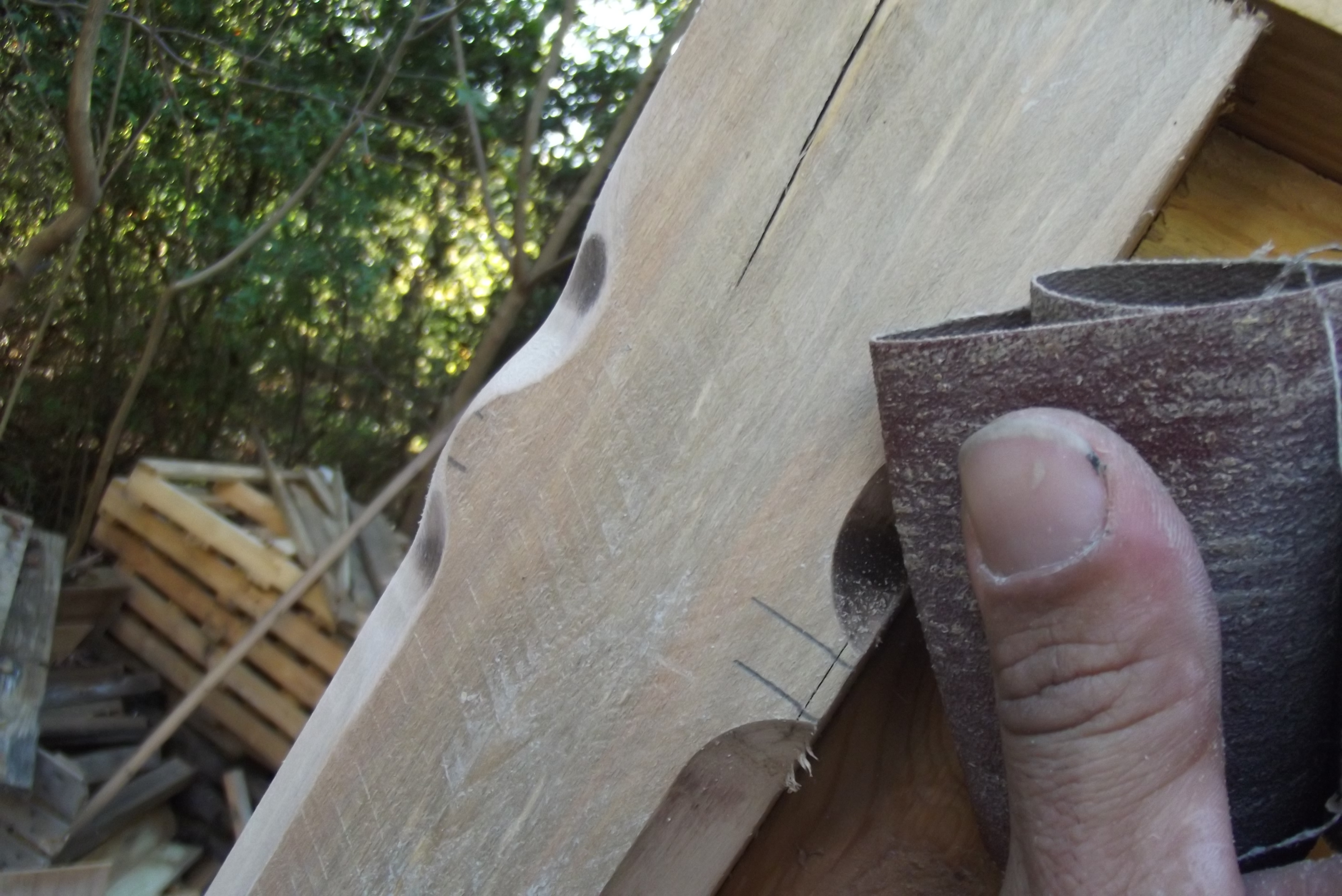 Lambs Tongue Chamfer Detail – Tiny House Of Our Own, Gypsy 